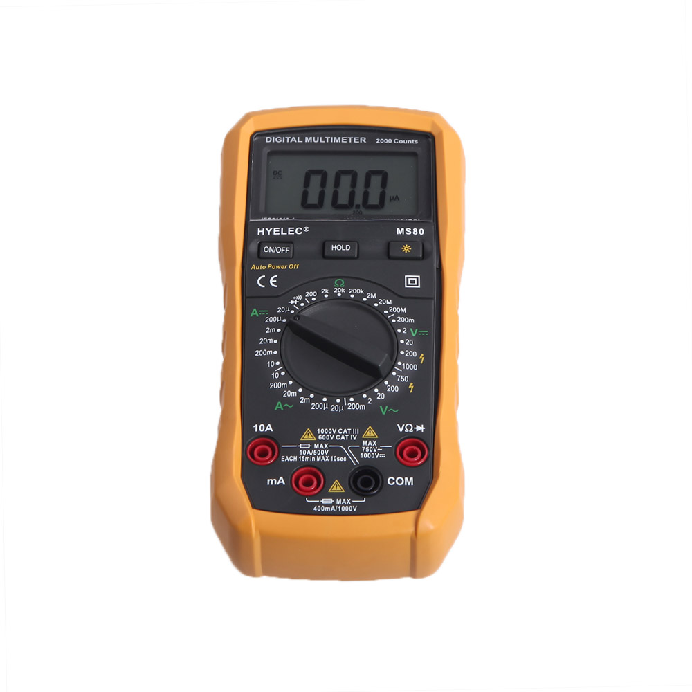 Digital Multimeter Voltage Current Resistance Precision multimetro electrician diagnostic-tool tester measuring instruments