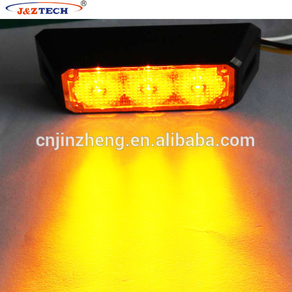 3 leds led warning lighting green strobe led light police light for truck