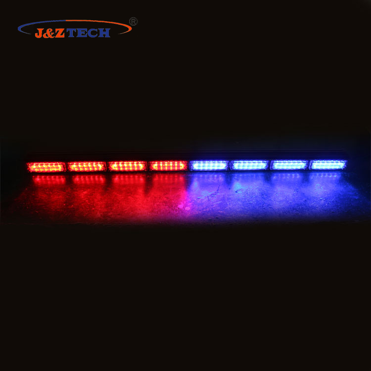 Dual color strobe light blue amber flashing led Traffic Advisor Light Bar