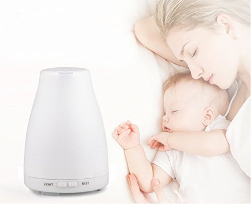 2017 New Design 120ml Portable Electric Air Conditioner Aroma Essential Oil Diffuser Ultrasonic For Home Office Spa