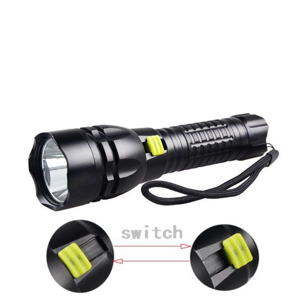 two mode max 1800 Lumens XM-L T6 LED water proof Flashlight Torch Light shock-proof Diving flashlight