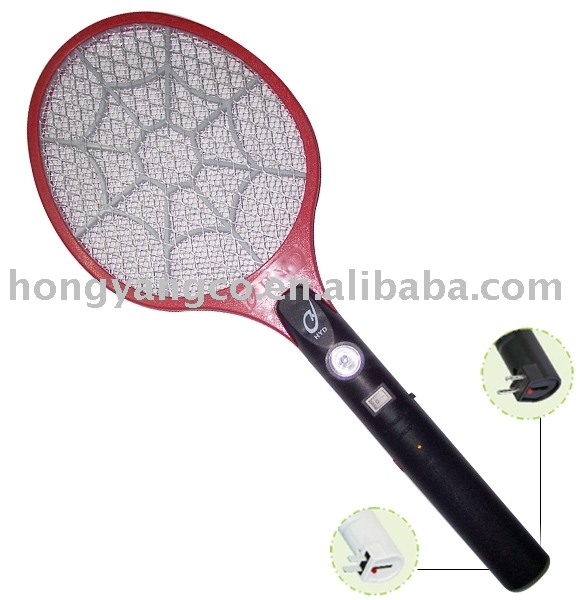 HYD-3901-2 Electronic Fly swatter rechargeable mosquito hitting  swatter