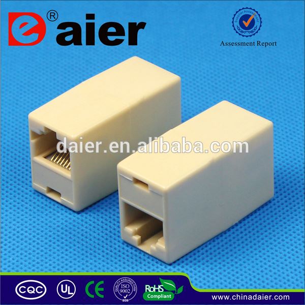 8P8C Modular rj45 coupler