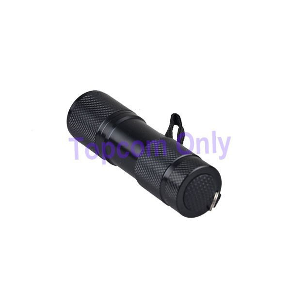 Factory price Promotional Multicolor Super bright 9 led flashlight Mini 9 LED Aluminum Flashlight