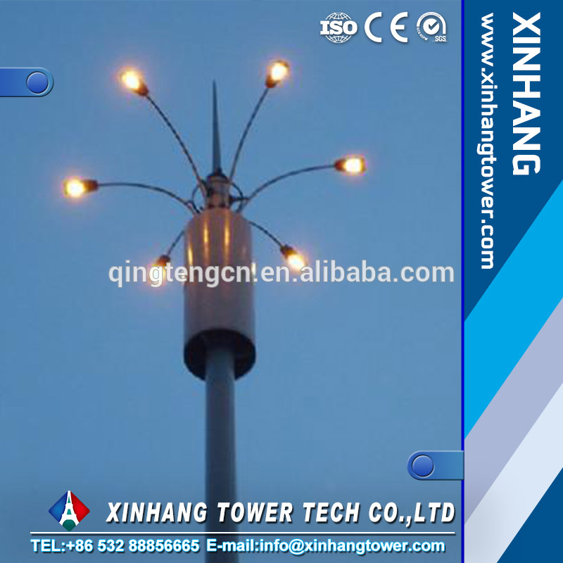 Viva Bahrain 30m Lamp pole for Telecommunication