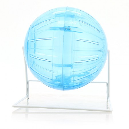 4 in 1 Multifunction Rolling Ball Roll About Toy Stand for Hamster Mouse Gerbil