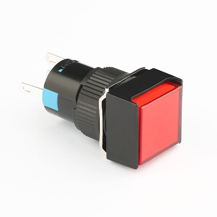 SP push switch square button momentary push button switch electric switch 220v 10 a