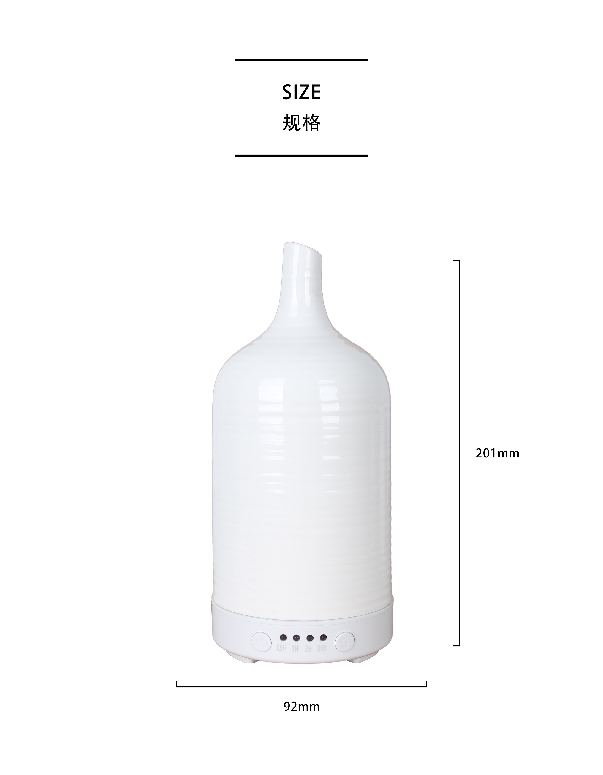 2019 Commercial Scent Electric Essential Ceramic Flower Oil Diffuser