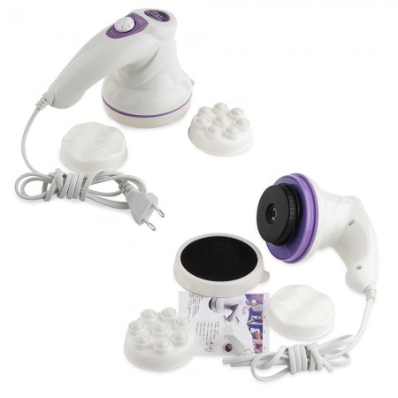 Professional Handheld Fat Remove Massager Full Body Massage Slim Machine White