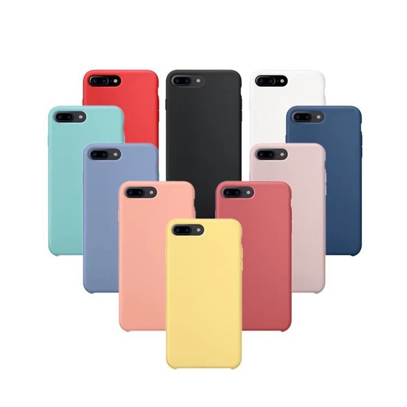 Colorful luxury silicone mobile cover for Vivo X21 slim liquid case