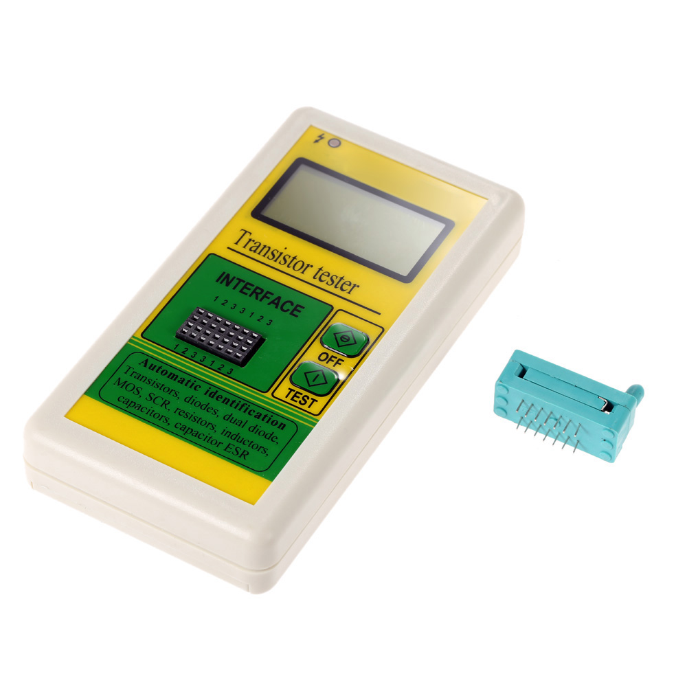 Multi-functional Digital LCD Transistor Tester Diode Thyristor Resistor Capacitance Meter ESR LCR Meter Megger Insulation Tester
