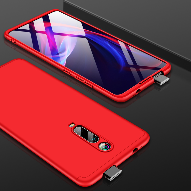 360 Cover case for Redmi K20, Removable 3in1 Hard PC Shield Back Cover Case for Redmi K20 phone cases