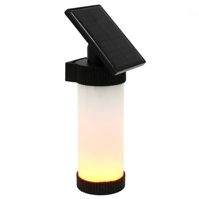 Flickering  solar flame torch wall light (L826C)