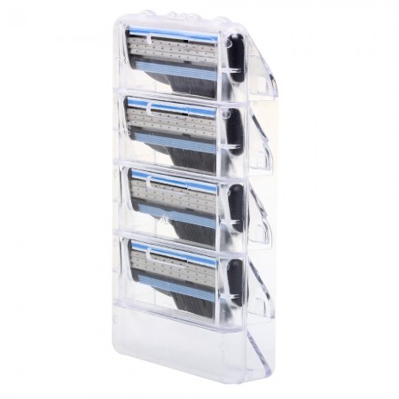 4x Replacement Shaving Razor Heads + Blades Cutting