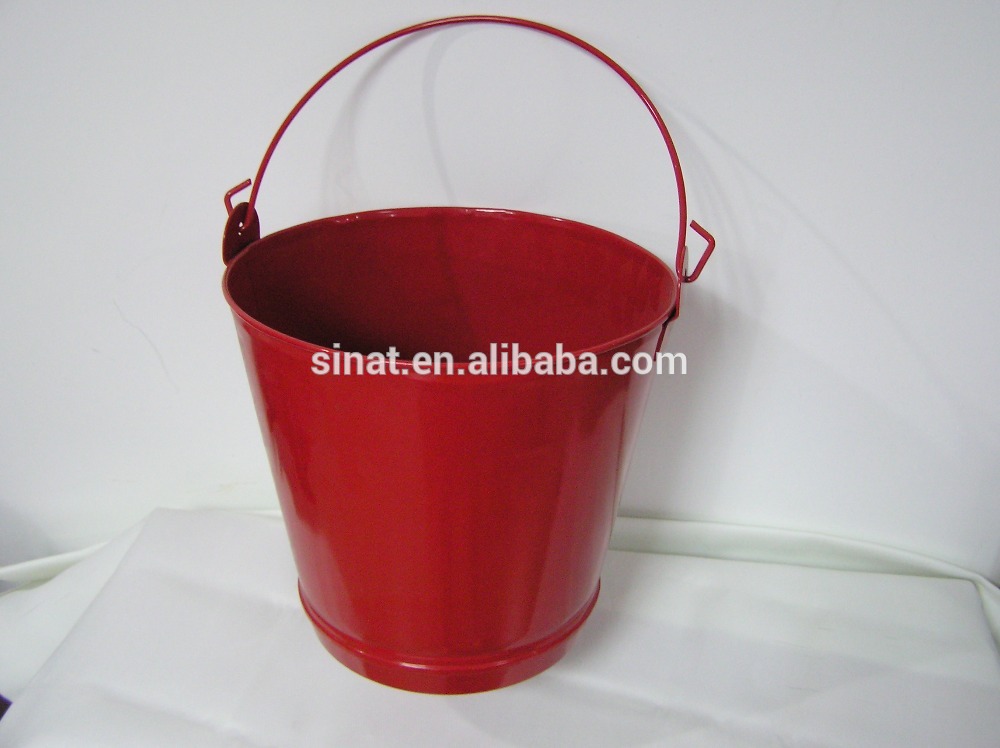 Fire Extinguisher 10L Steel Bucket