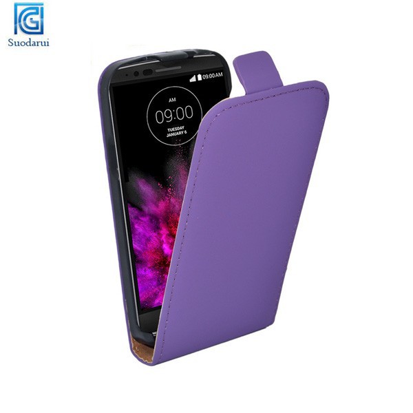 Mix colors Leather Top Magnetic Vertical Cover case for LG G Flex 2