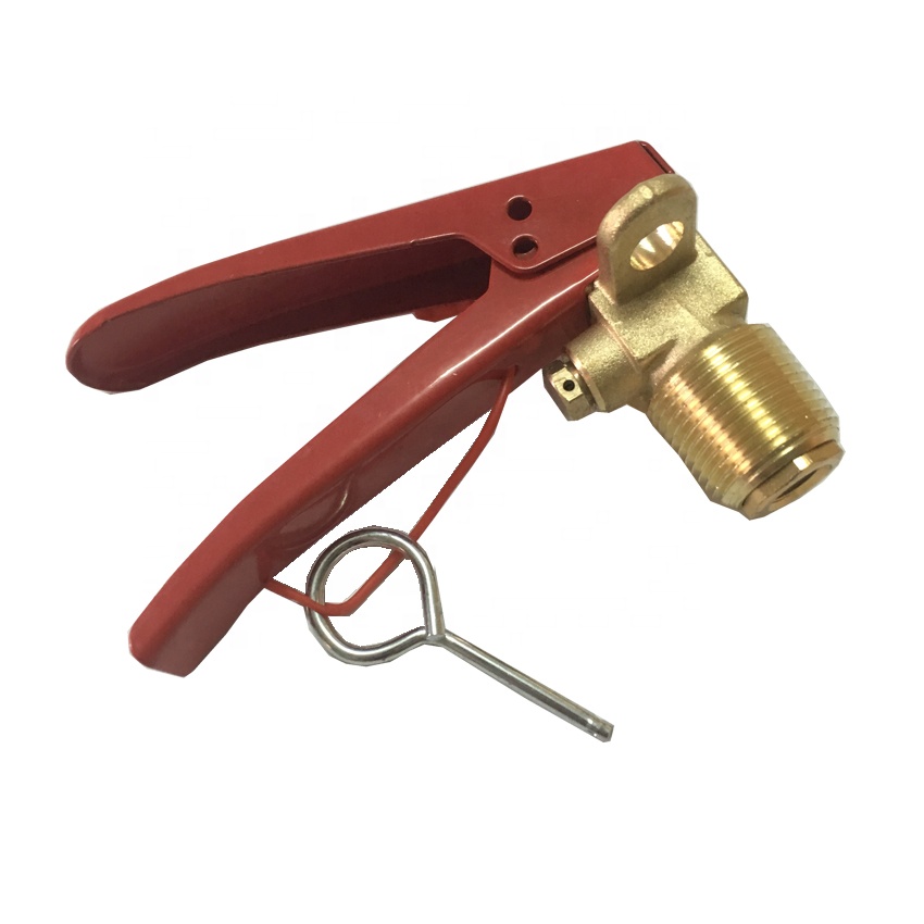 Red head valve cylinder co2 fire extinguisher release valve PZ25.4