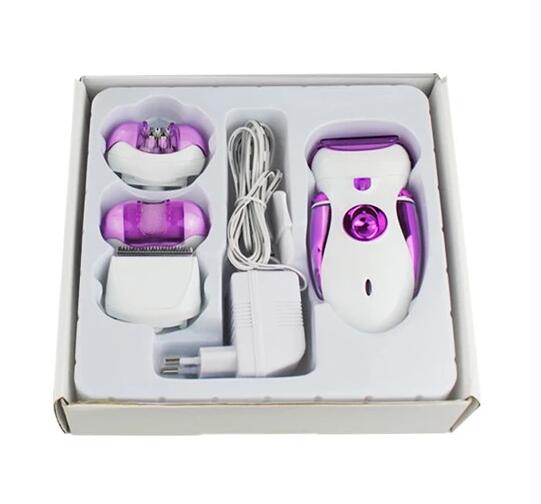 4 in 1 rechargeable epilator women shaver female electric hair shaving machine body depilador lady trimmer removal tweezer