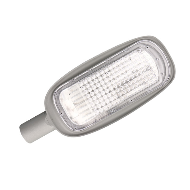 Gray Aluminum IP65 130lm/w High Quality All In One Integrated Light Outdoor Luminary Led Street Lights