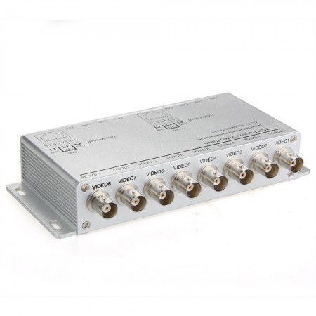 8 Channel CCTV Passive UTP Transmitter Video Balun BNC Female to UTP RJ45 Cat5