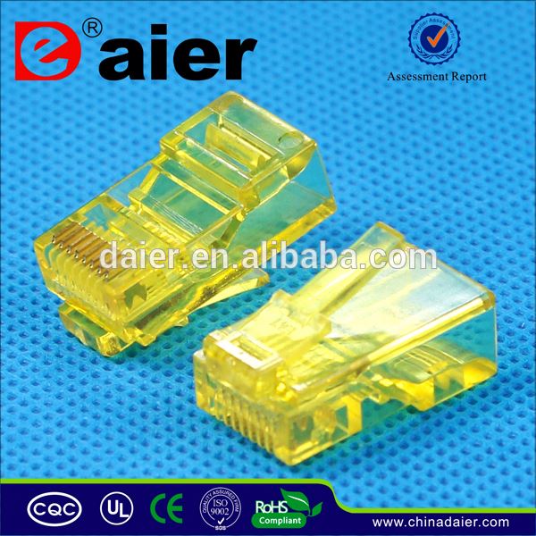 8P8C rj45 plug crystal