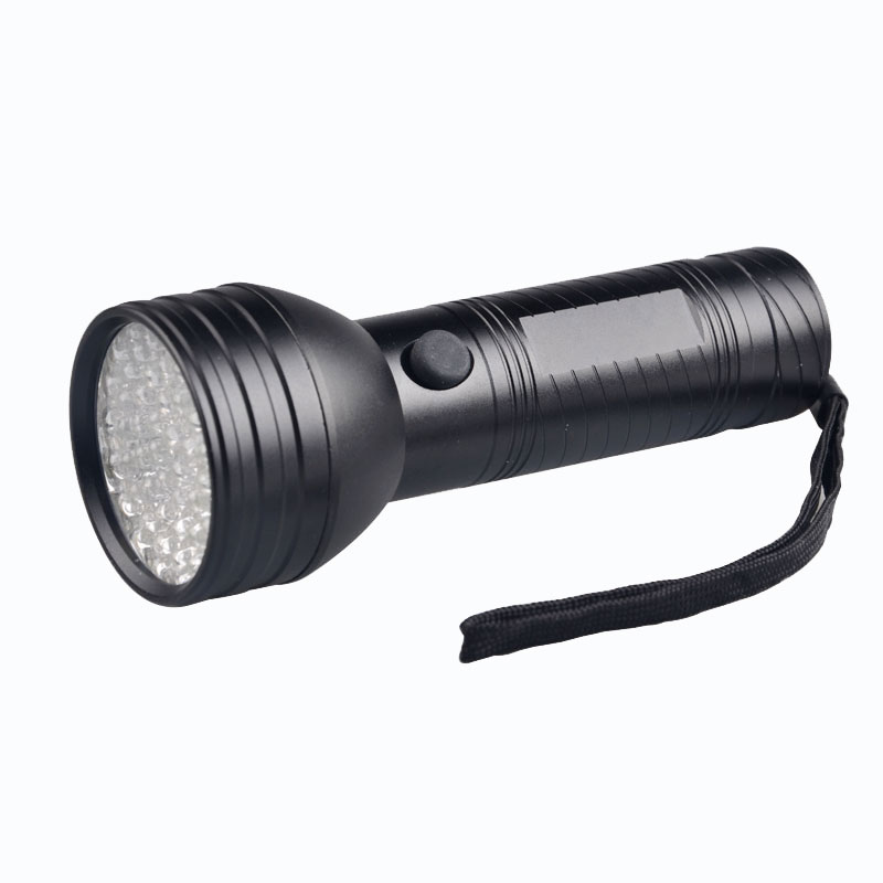 TOPCOM 51 LED Aluminum 395nm Scorpion Detector UV LED Flashlight