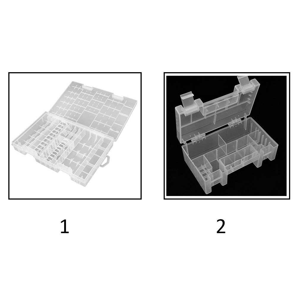 Household Multifunction Battery Storage Box Super Volume for Placed AAA/AA Batteries Holder Container Kit