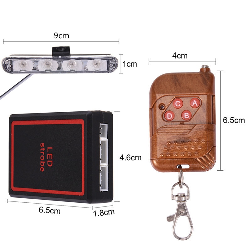 Factory wholesale price 16W 4 x 4 LED led flasher