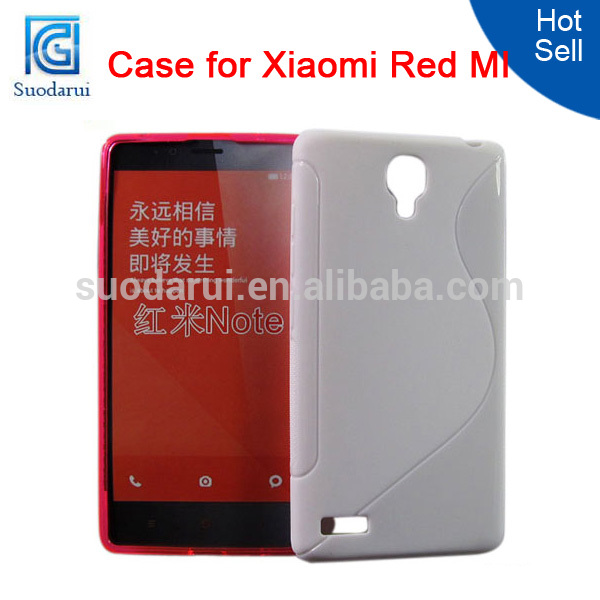 S Line TPU Phone Case For Xiaomi Red MI Note S-Line cover Mix color