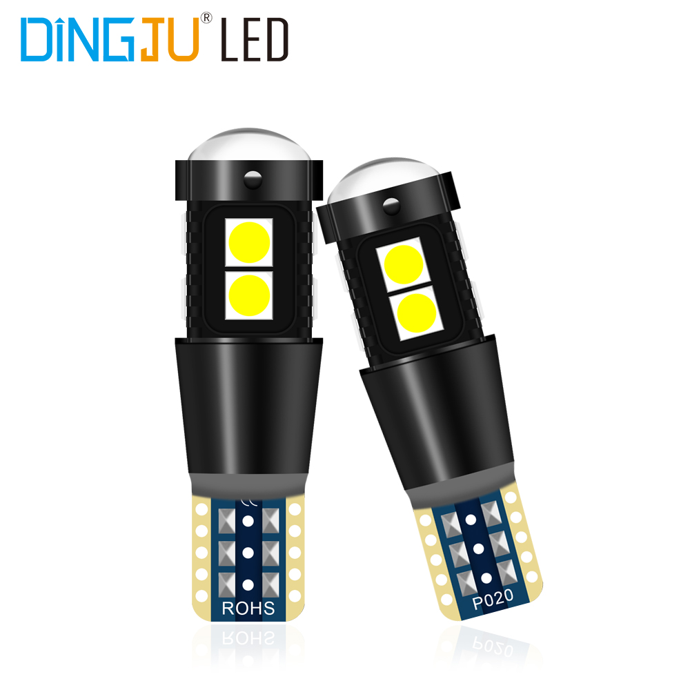 Factory Direct Price T10 3030 10smd Bulb 1.6w Car W5w 194 Canbus Width Instrument Light 12v led Bright With Manufacturer