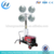 mobile diesel or gasoline light tower for large construction sites