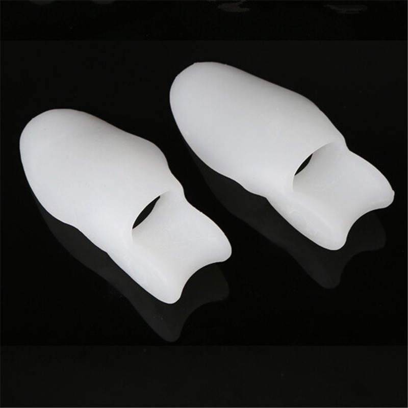 1Pair/2pcs Feet Care Silicone Gel Toe Separator Bunion Guard foot Care Little Toe Bunion Guard Foot Hallux Valgus Corrector