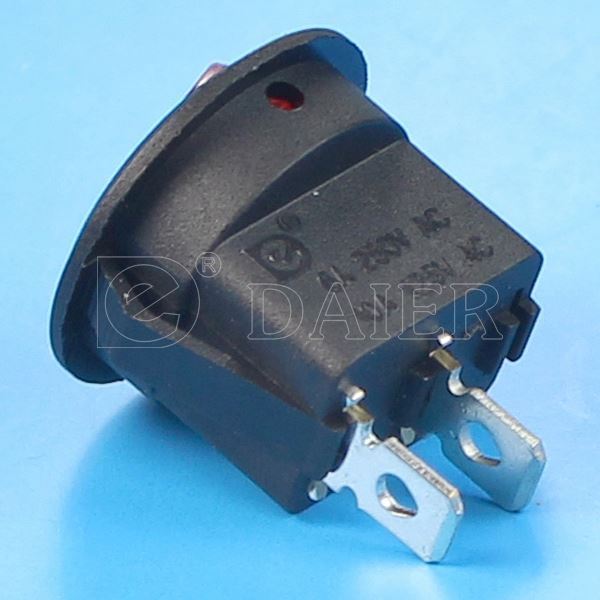 6A 250VAC SPST ON OFF Rs Rocker Switch 6A 250VAC