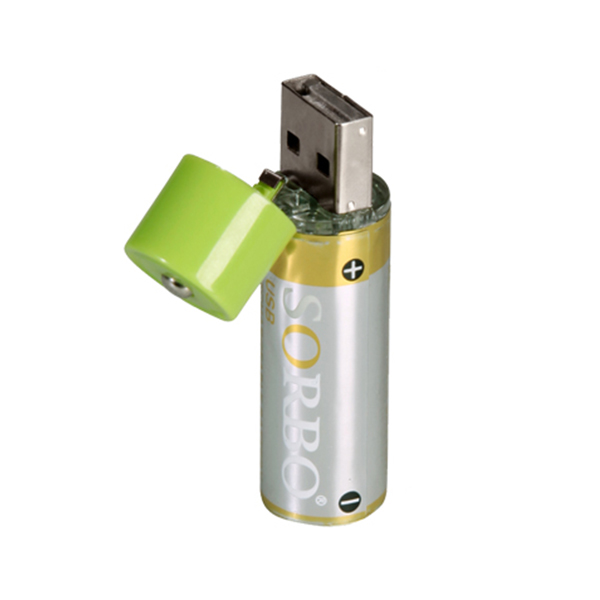 USB Rechargeable Lithium AA Battery Kickstarter Product