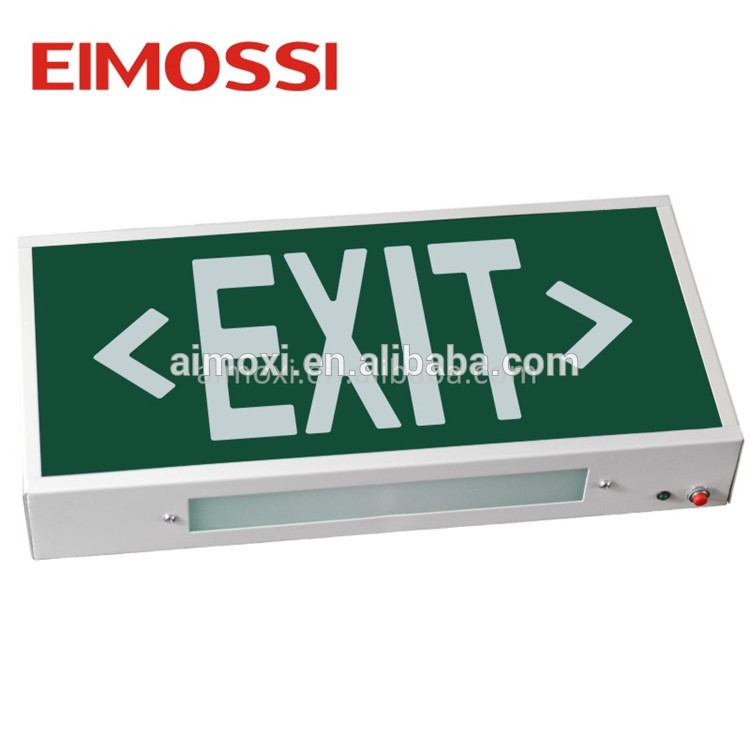 6W Emergency LED Exit Sign Light With CE