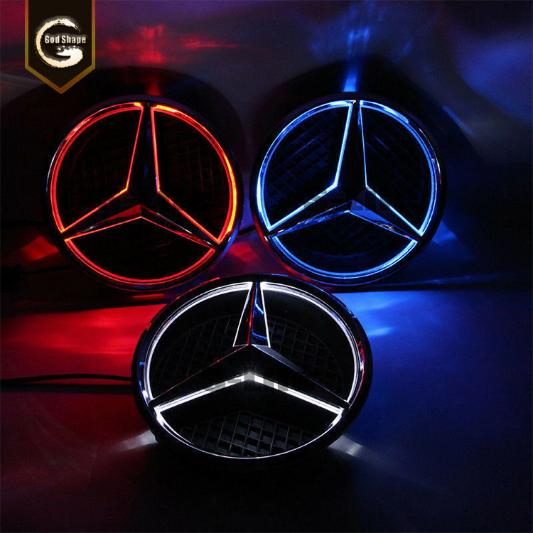 Manufacturer outlet LED  DC12V car logo 3D 4D 5D auto sign light funny car logos