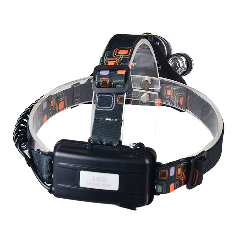 1800 Lumens LED Headlamp Zoom Rechargeable 18650 High Power T6 LED Headlight