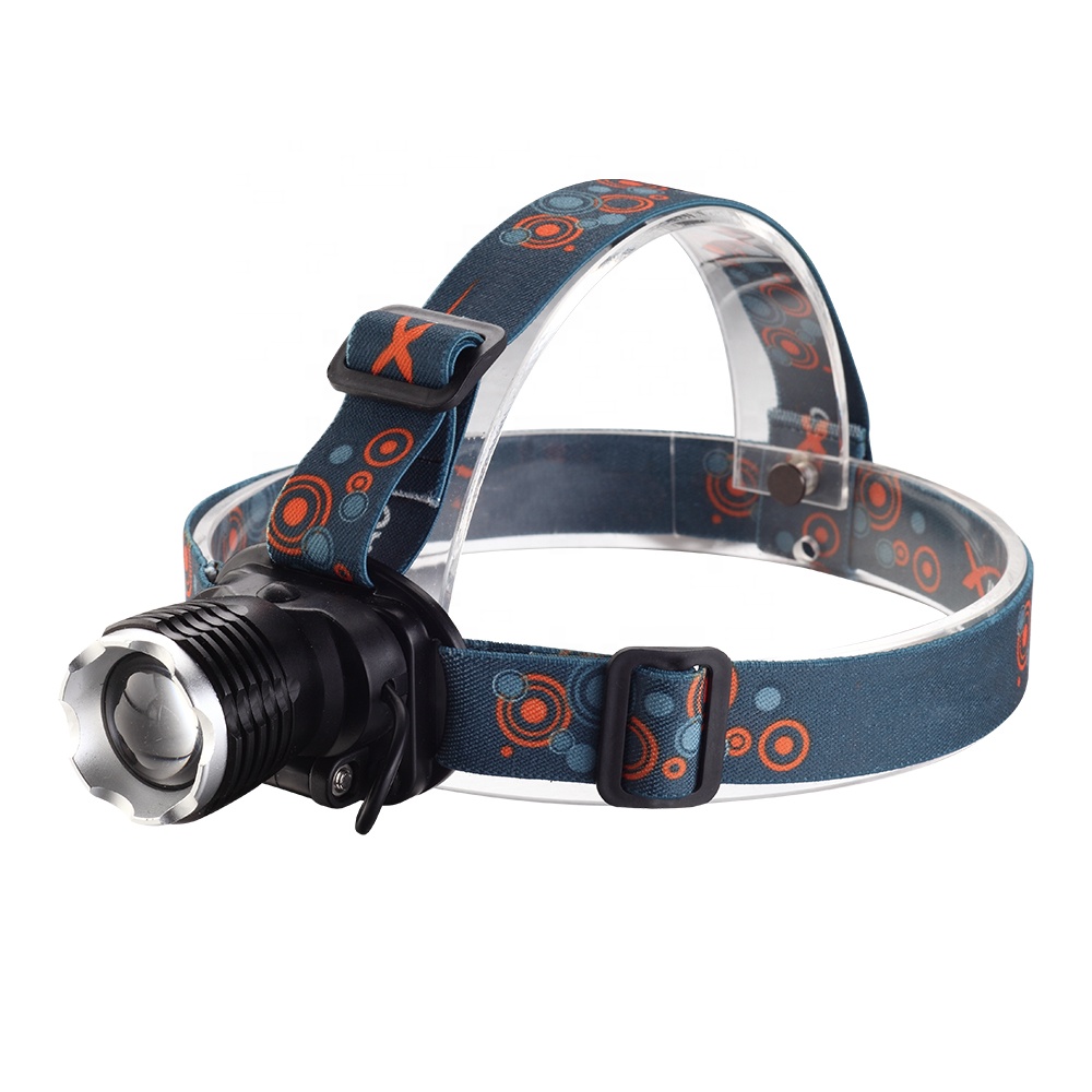 10W moving rechargeable head torch lamp zoom USB led head light for outdoor activities