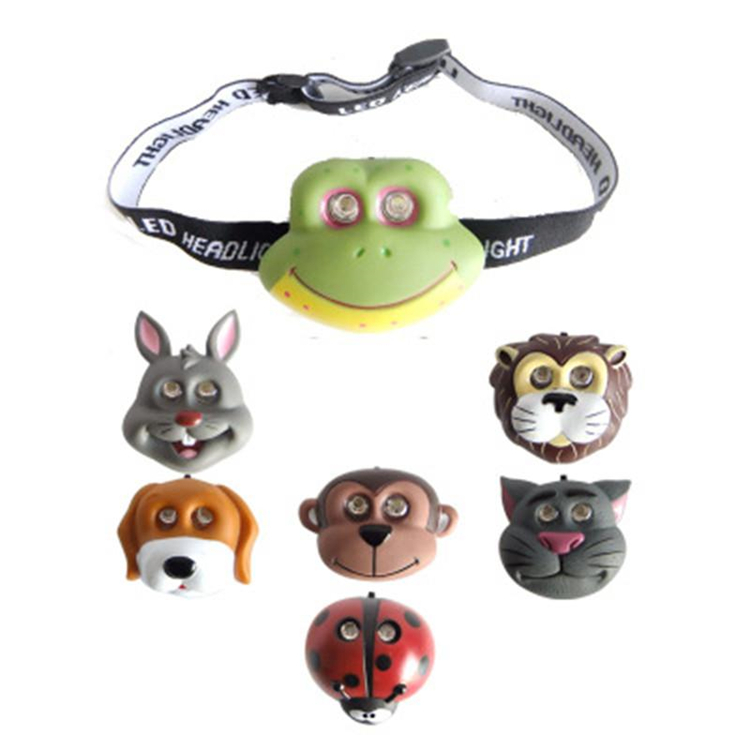 Ningbo Goldmore Customized Shaped Waterproof LED Animal Headlamp For Running Emergency Hiking