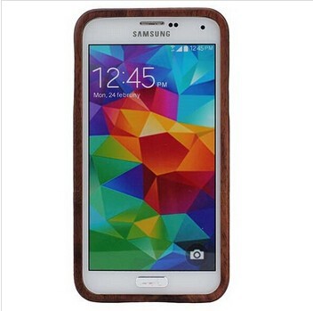Mobile Phone Wood Case For Samsung Galaxy S5 Mini Hard Back Cover Case