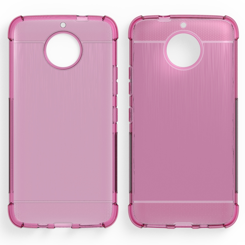 2017 New Arrival Carbon Fiber Shockproof Tpu case for Moto G5s Plus Brushed Effect