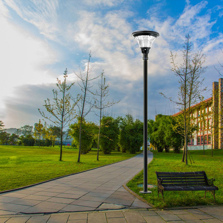 Public Square Nice Design180 Degree Led Street Light With Lamp Post