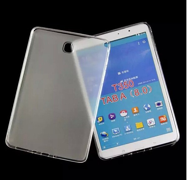 Best price TPU soft gel matte case for Samsung Tablet A T3500 8.0''