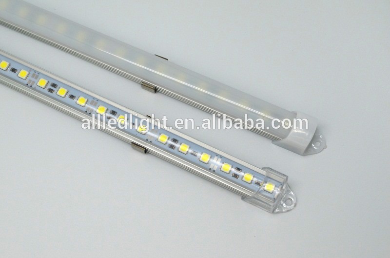 Waterproof Frost Cover Metal Cap DC12V 50cm 5050 SMD 36Leds/50cm Led Rigid Bars Strip light Bulbs Aluminum Slot