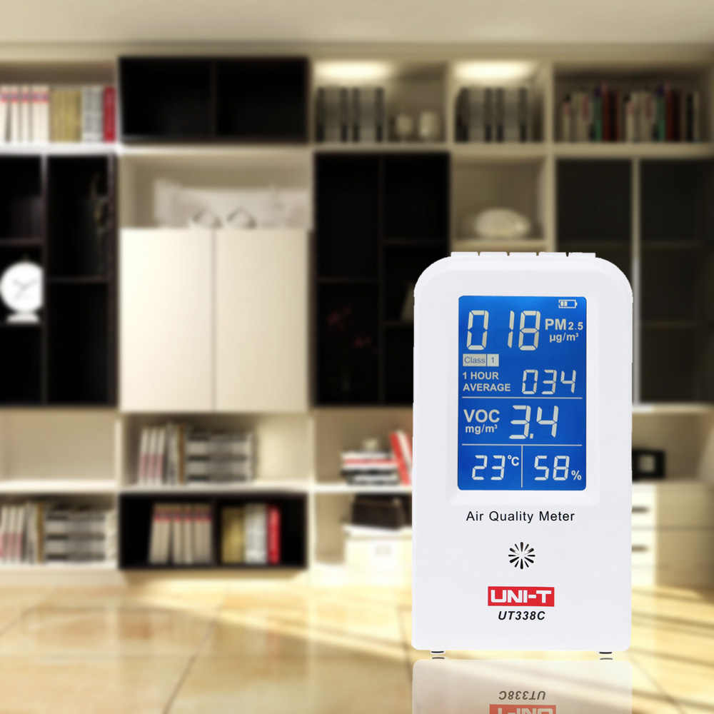 High Precision Gas Analyzers Fine Air Quality Detector Indoor VOC PM2.5 Data Logger Detector Air Monitor Thermometer Hygrometer
