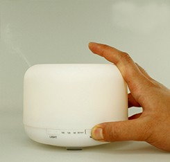 New Fragrance Humidifier can Add Essential Oil, Aromatic Lamp with Clock 400ML Aroma Diffuser