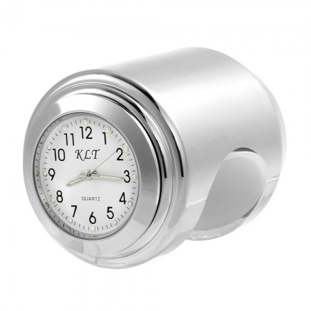 Waterproof 7/8 1 Motorcycle Handlebar Clock For Harley Cruiser Chopper