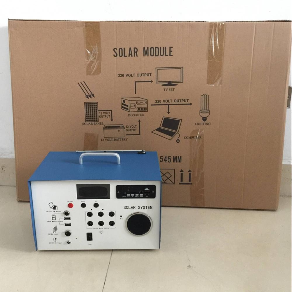 Energy home 40w prepaid solar system of charge management
