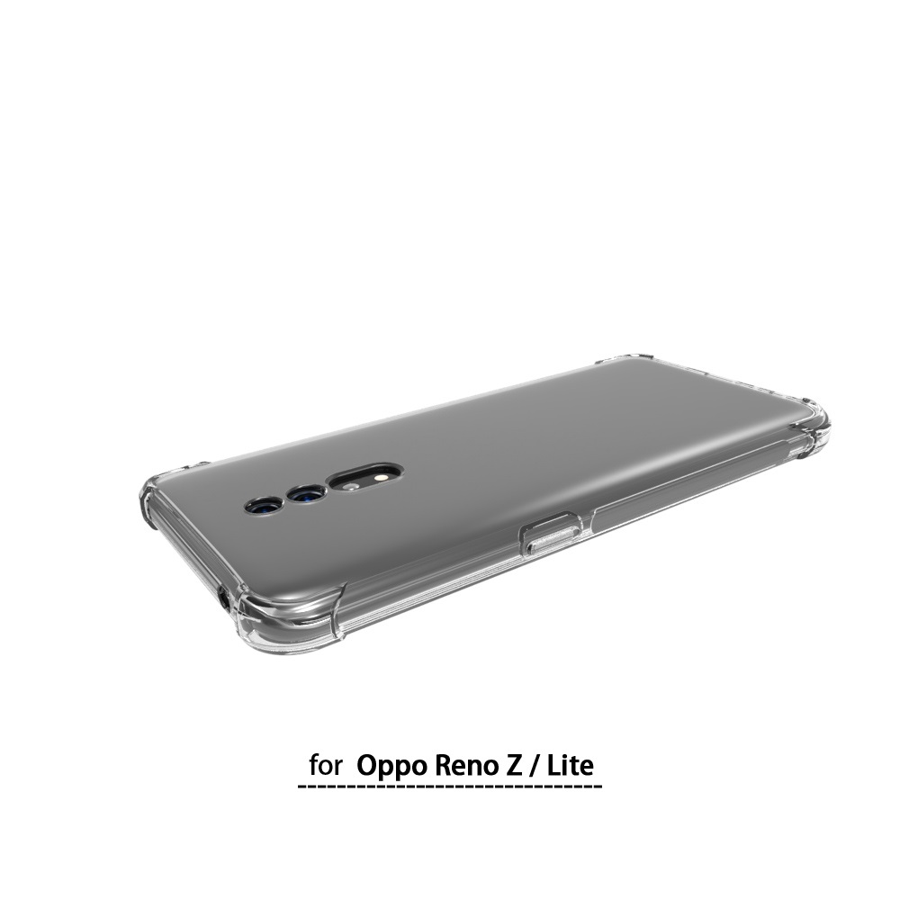 Transparent Shockproof soft  case For OPPO Reno Lite Tpu cover