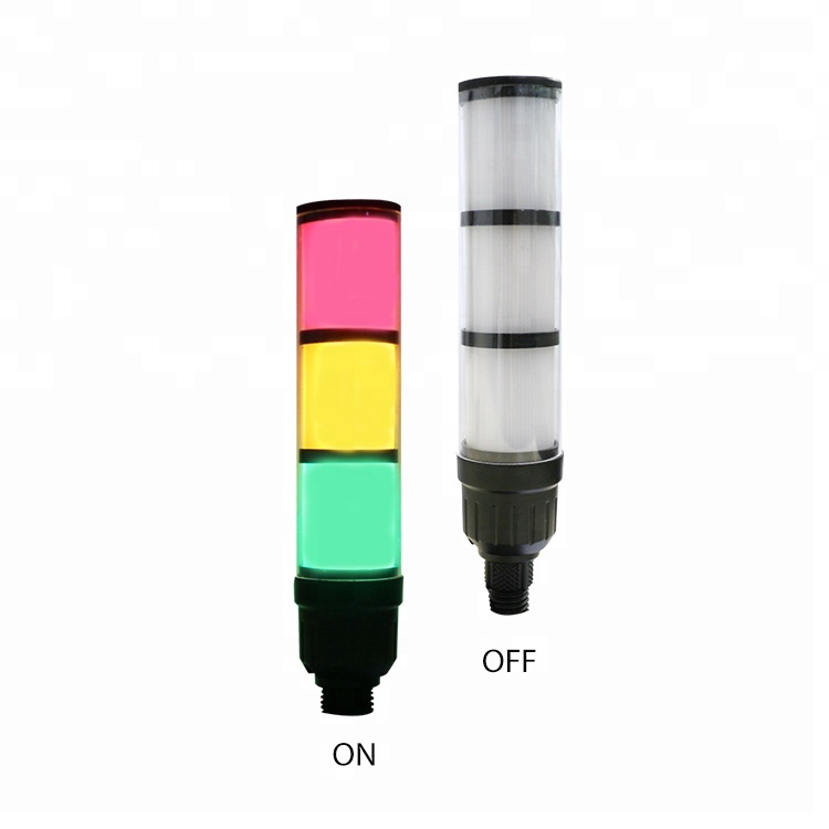 Dia. 30mm led signal tower light with 3 colors and buzzer